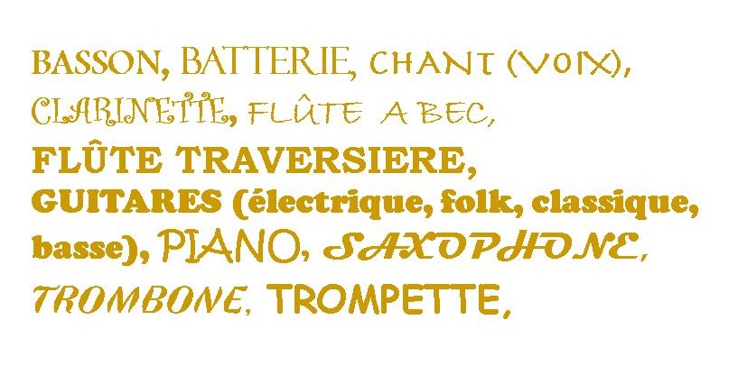 juillet et sept 22 : cours d’essai gratuit
